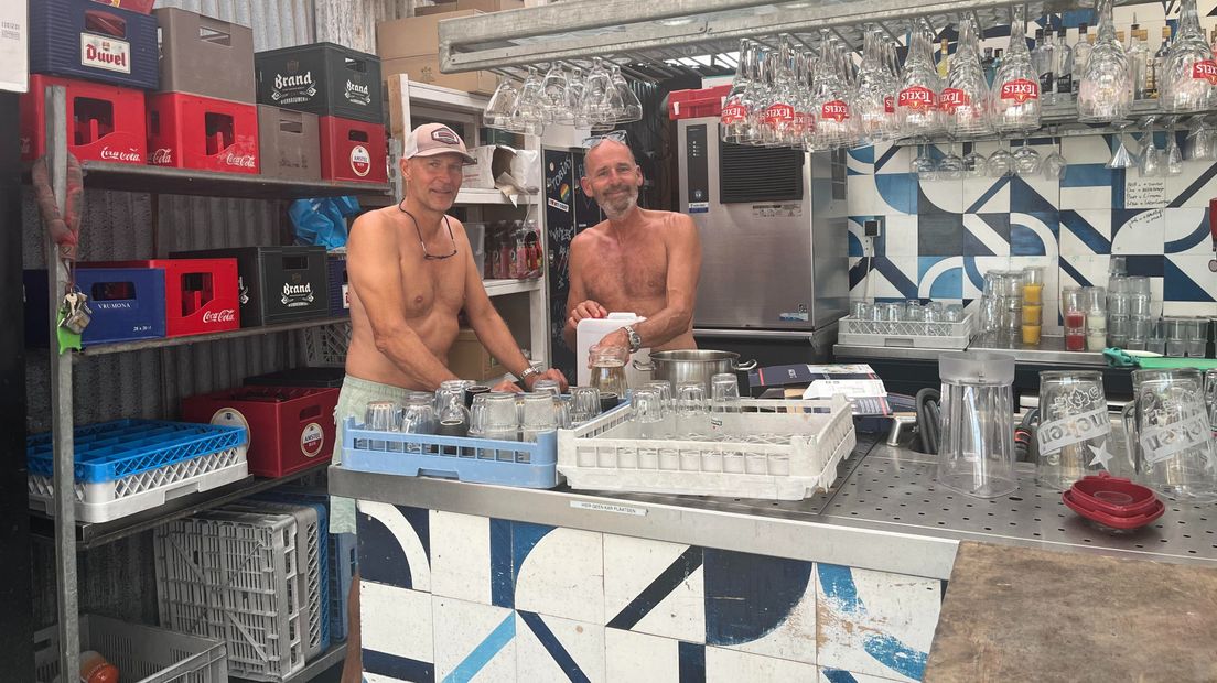 Tom en Marcel van Sol Beach