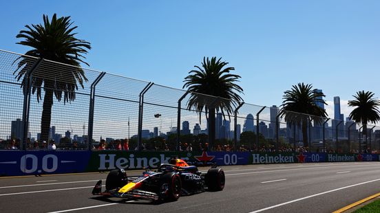 Verstappen verovert ook poleposition in GP van Australië