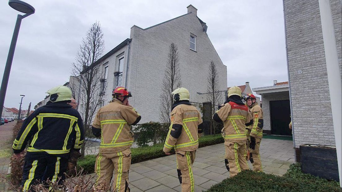 Schade aan woning aan de Lover in Borne door de harde wind