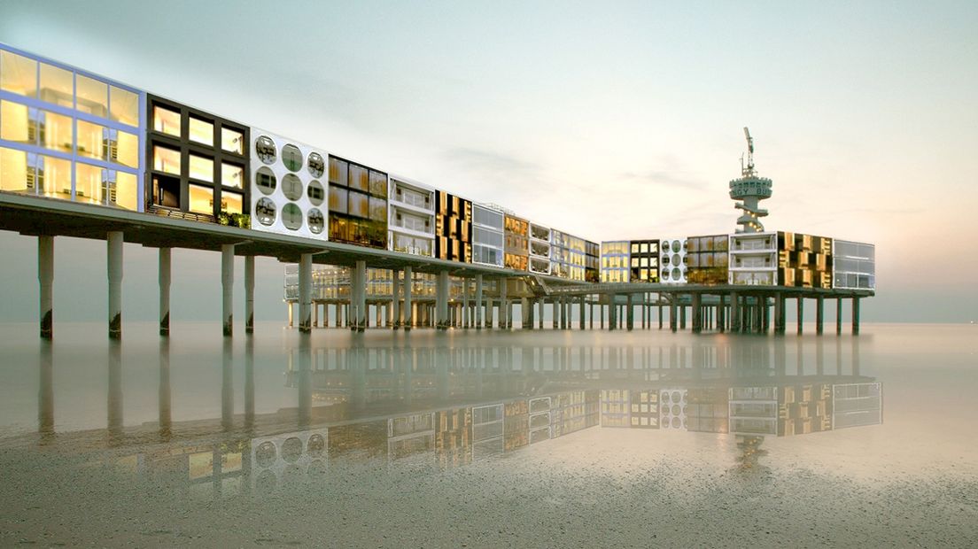 Ontwerp easyHotel voor de Pier