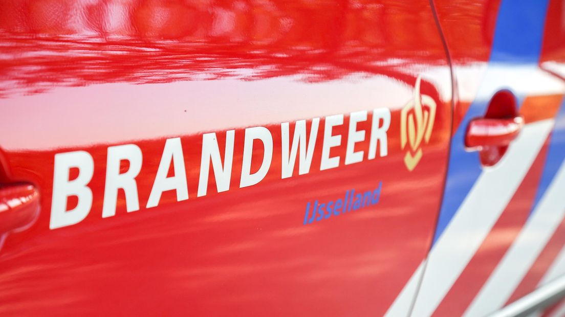 Brandweerauto van de regio IJsselland