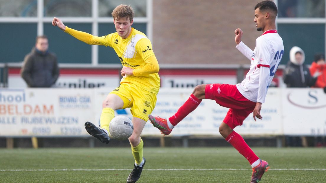 voetbal Barendrecht Hoek Robbe Goddyn