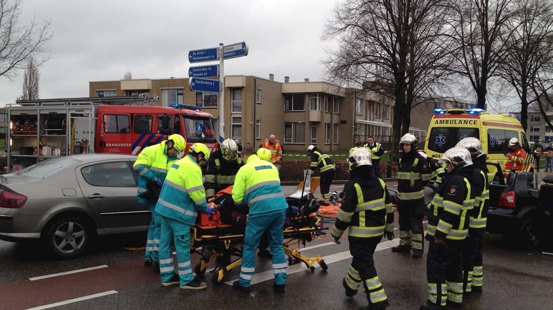 Gewonde bij aanrijding in Gramsbergen