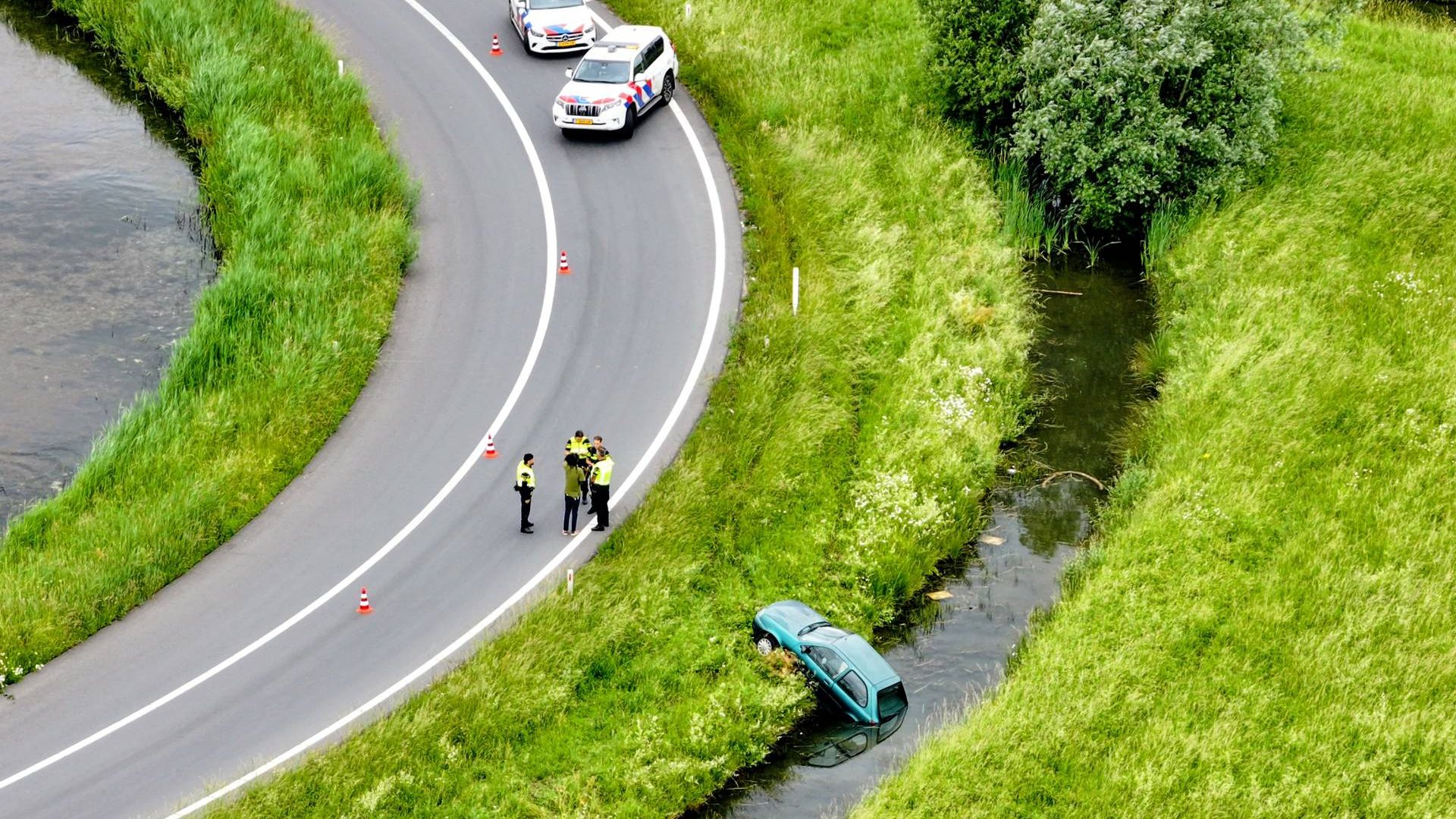Bloed bij fietsongeluk • explosie bij frietkraam