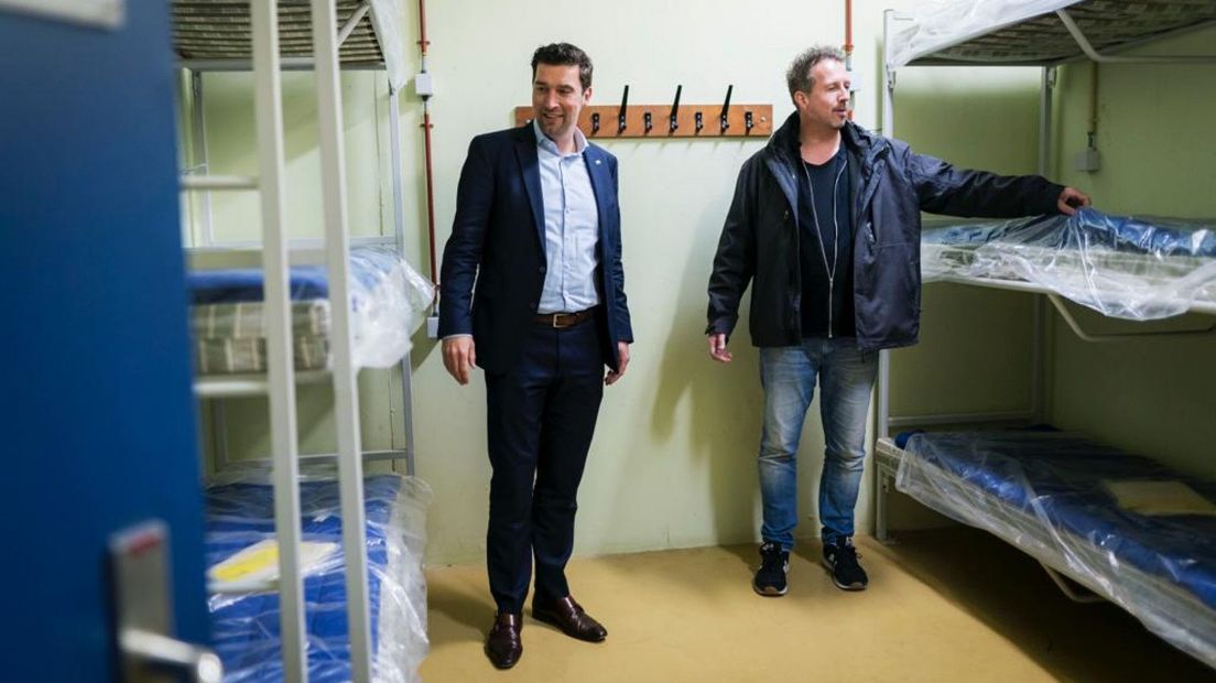 Slaapkamer in de bunker