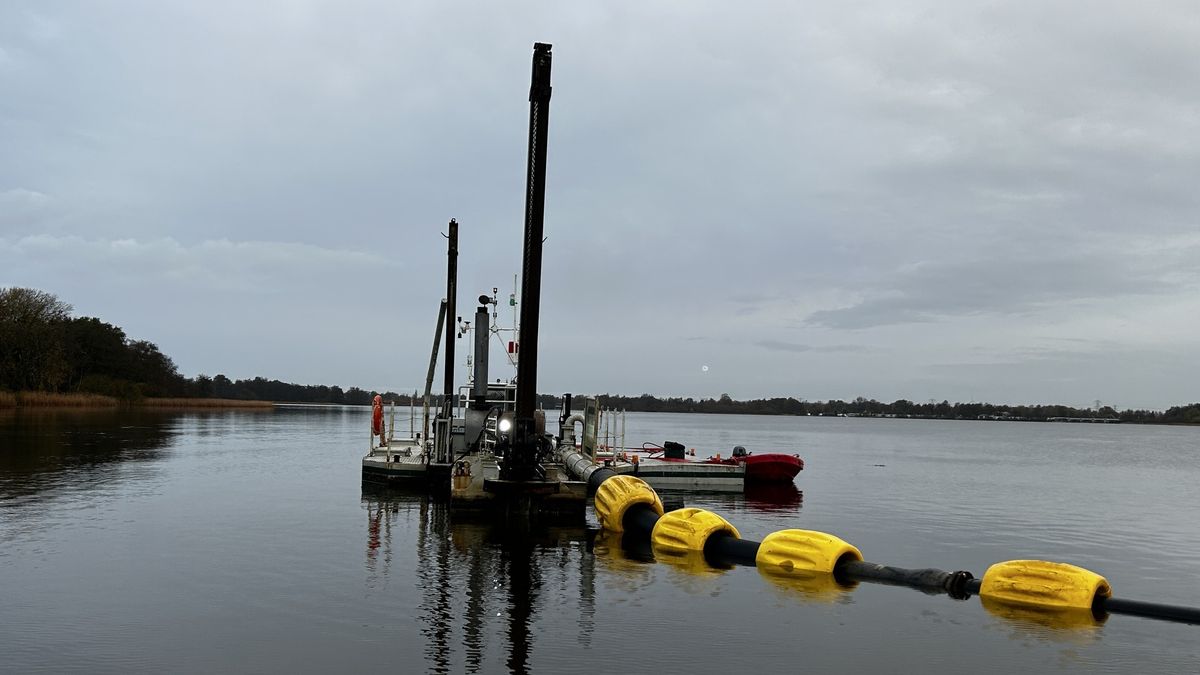 1300 volle vrachtwagens: zoveel bagger verdwijnt er uit het Nannewiid