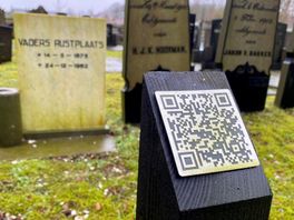 QR-koaden bringe begraafplakken fan Easterwâlde en De Fochtel ta libben