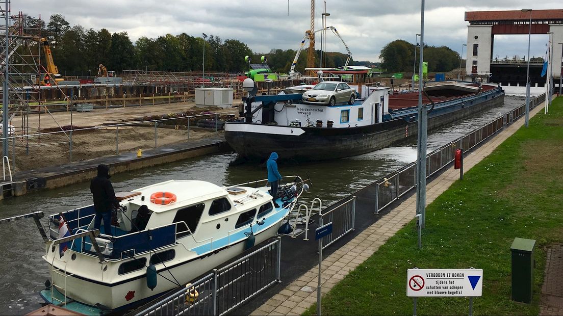 Topdrukte bij Sluis Eefde