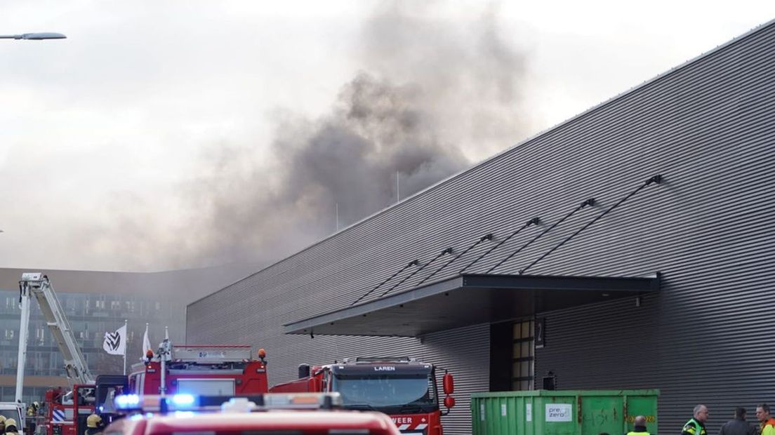 Er raakte niemand gewond bij de brand in Lochem.