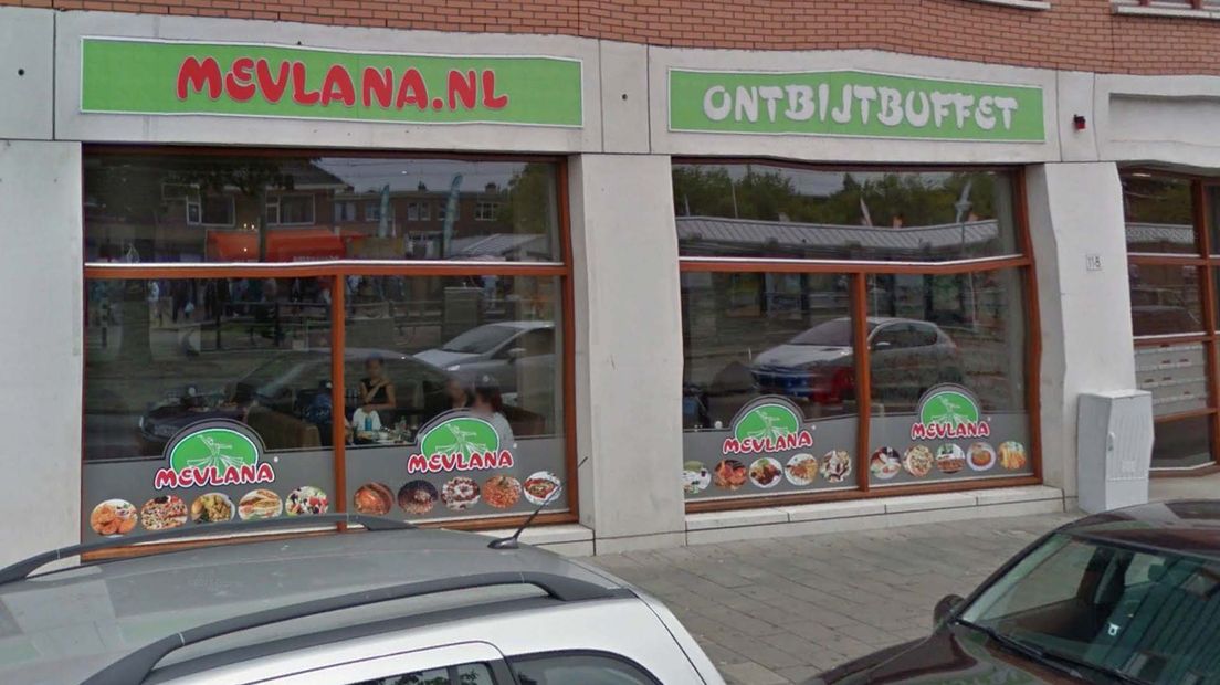 Restaurant Mevlana (Bron: Google Earth)