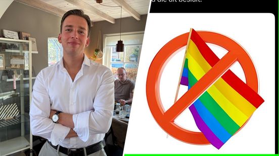 Regenboogvlag in de ban, De Nooijer zorgt voor nieuwe ophef in Oldebroek