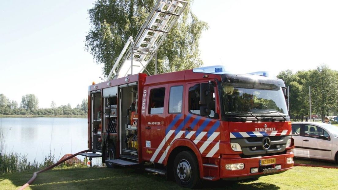 Natuurbrand in Bornerbroek