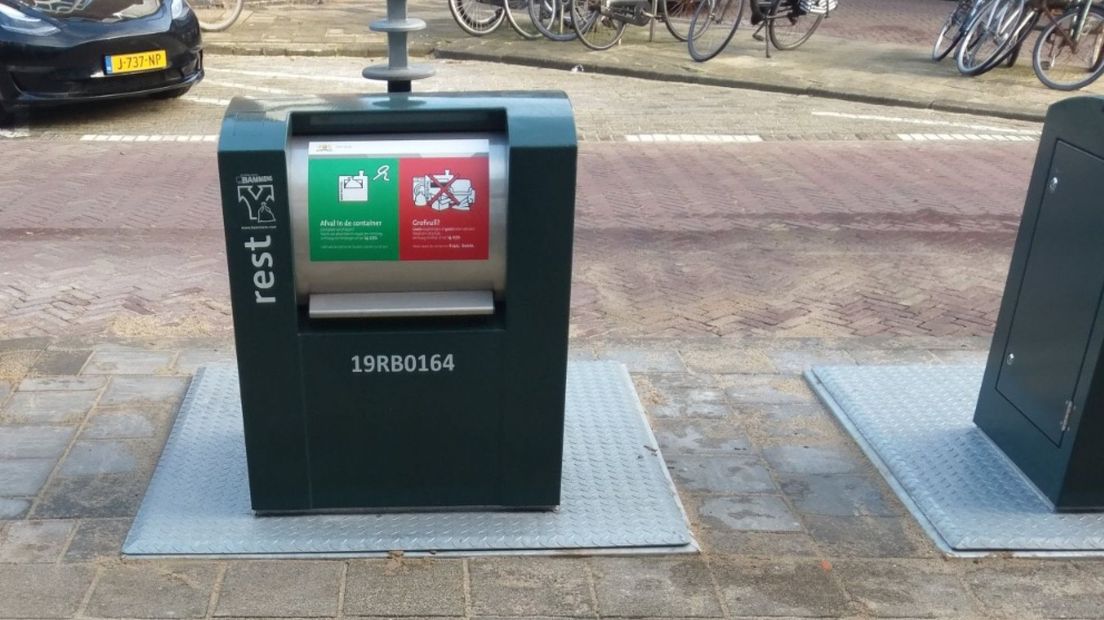 ORAC vlak voor de deur in de Douzastraat | Eigen foto