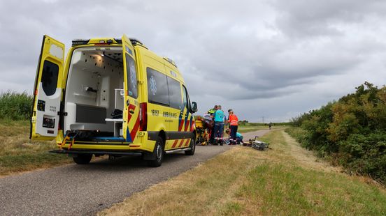 Wielrenner zwaargewond na val Home