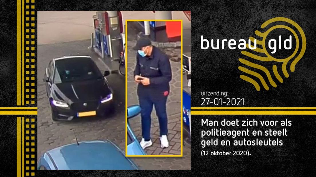 De politie zoekt deze nepagent in Velddriel.