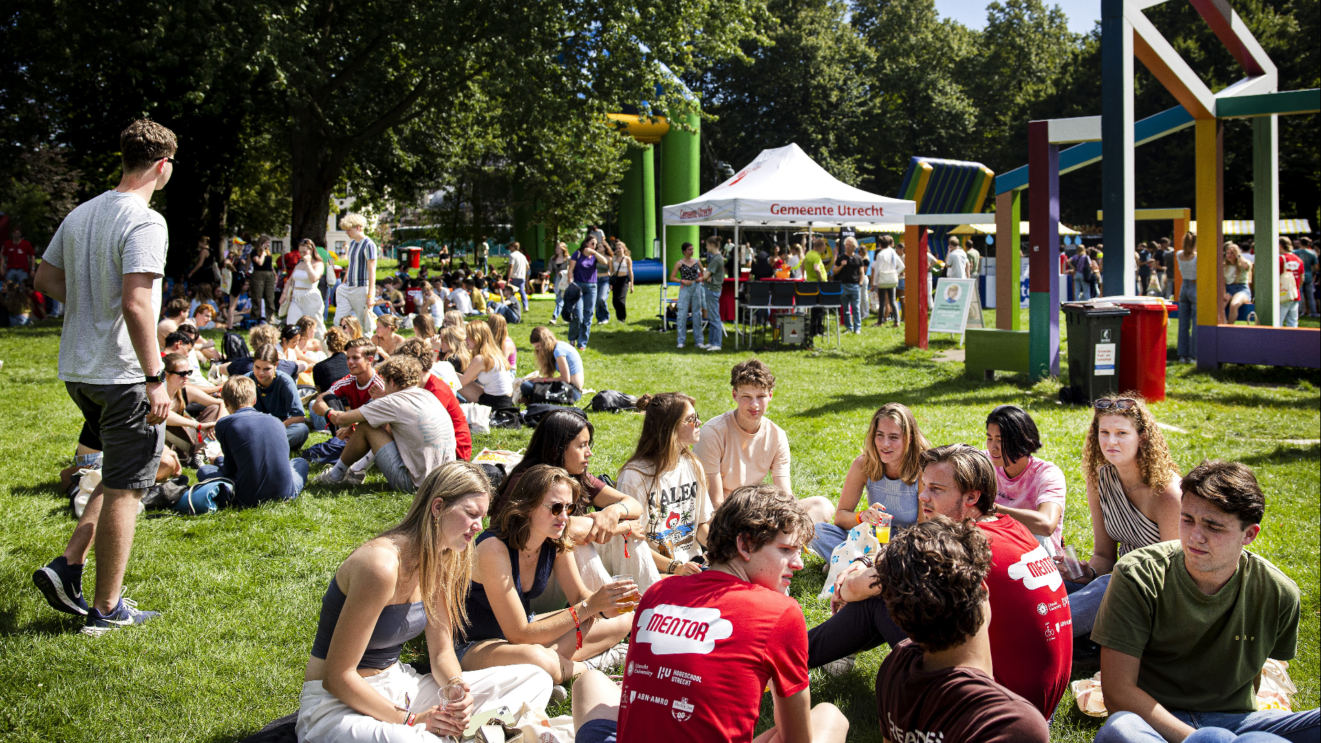 3000 eerstejaarsstudenten starten introductieweek in Utrecht
