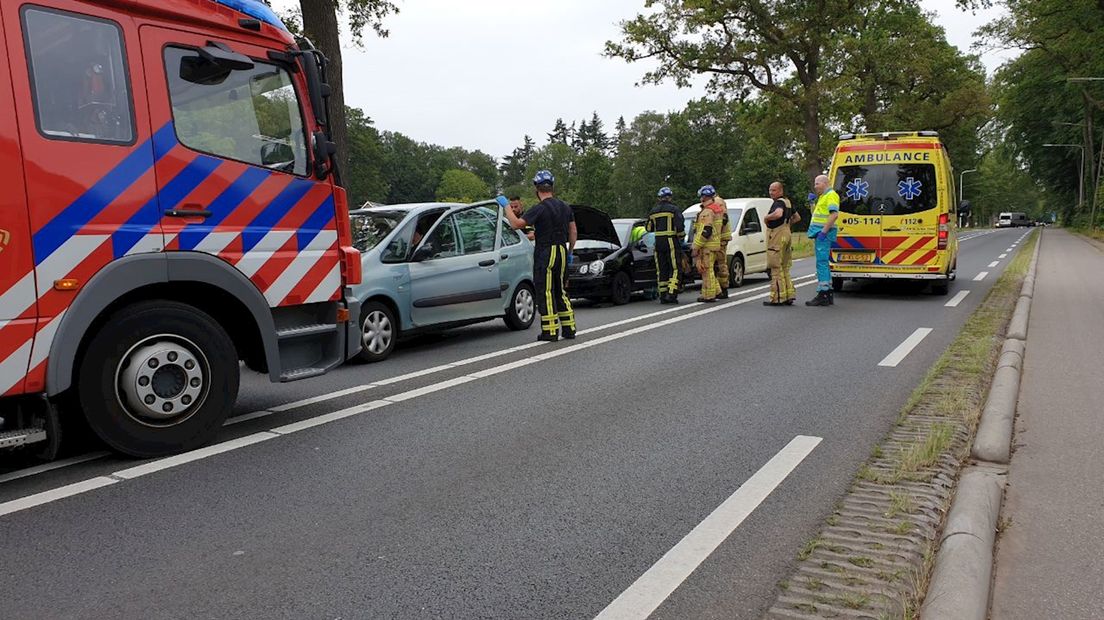 Gewonde bij botsing in Enschede