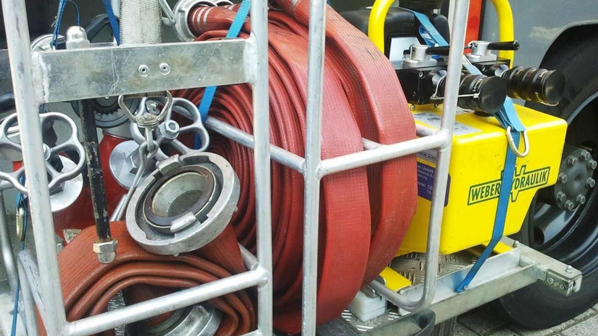 Baldadige jeugd veroorzaakt natuurbrand in Maarn