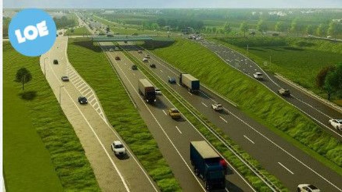 Werkzaamheden verbindingswegen A28 bij knooppunt Hattemerbroek