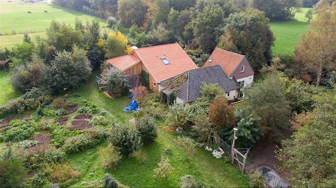 De boerderij in het Drentse Ruinerwold