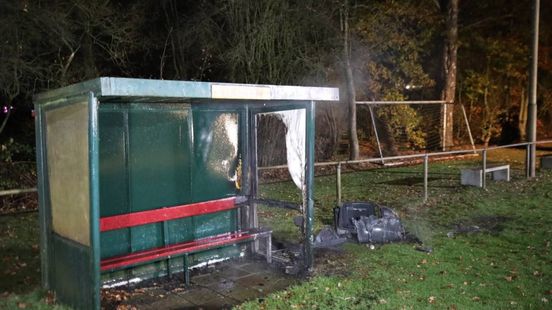 Dug-out brandt deels uit bij voetbalclub