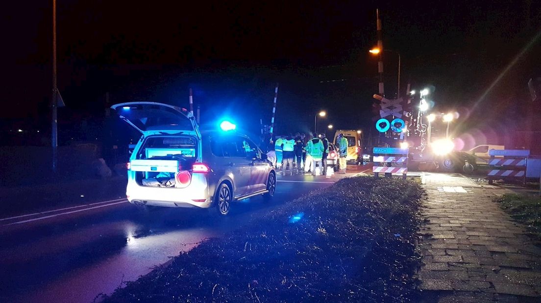 Automobilist gewond bij botsing met spoorvoertuig in Hengelo