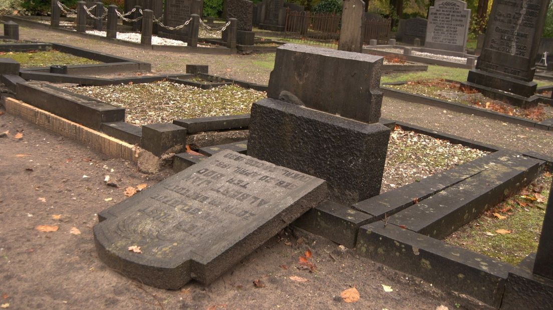 Vernielde graven