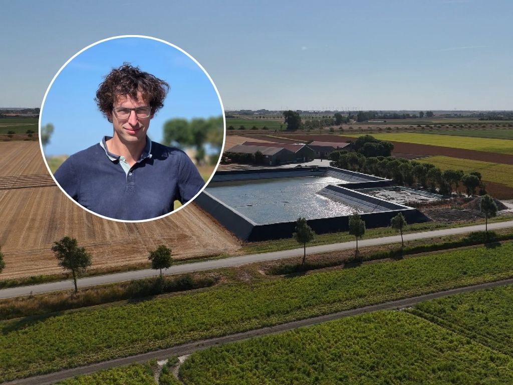 Deze boer heeft de droogte deels doorstaan met druppelirrigatie: 'Zo houden we de aardappel toch vochtig'