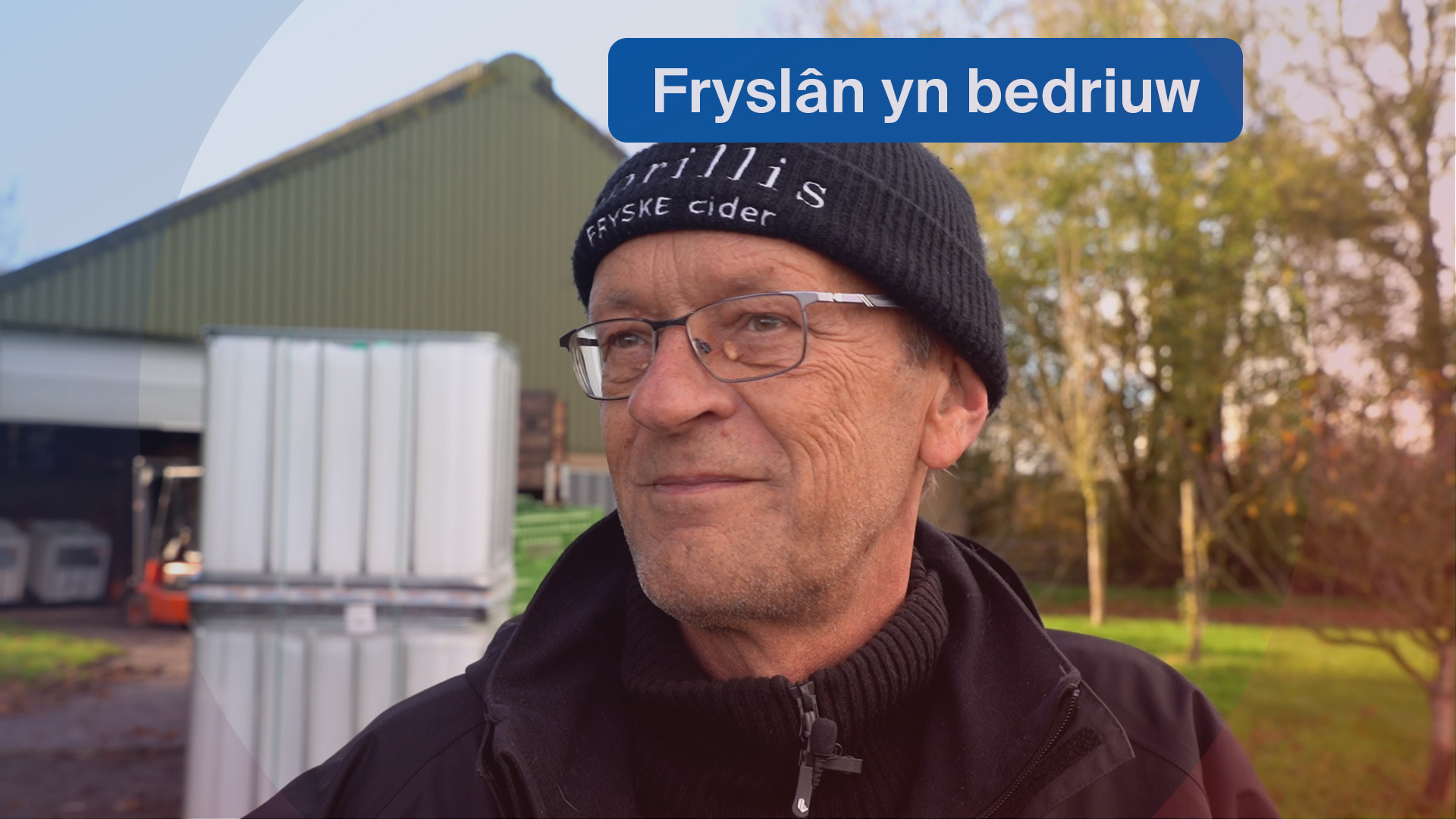 Mei kennis út Ingelân begûn Yde syn eigen siderij yn Fryslân: "Je moatte in soad geduld ha"