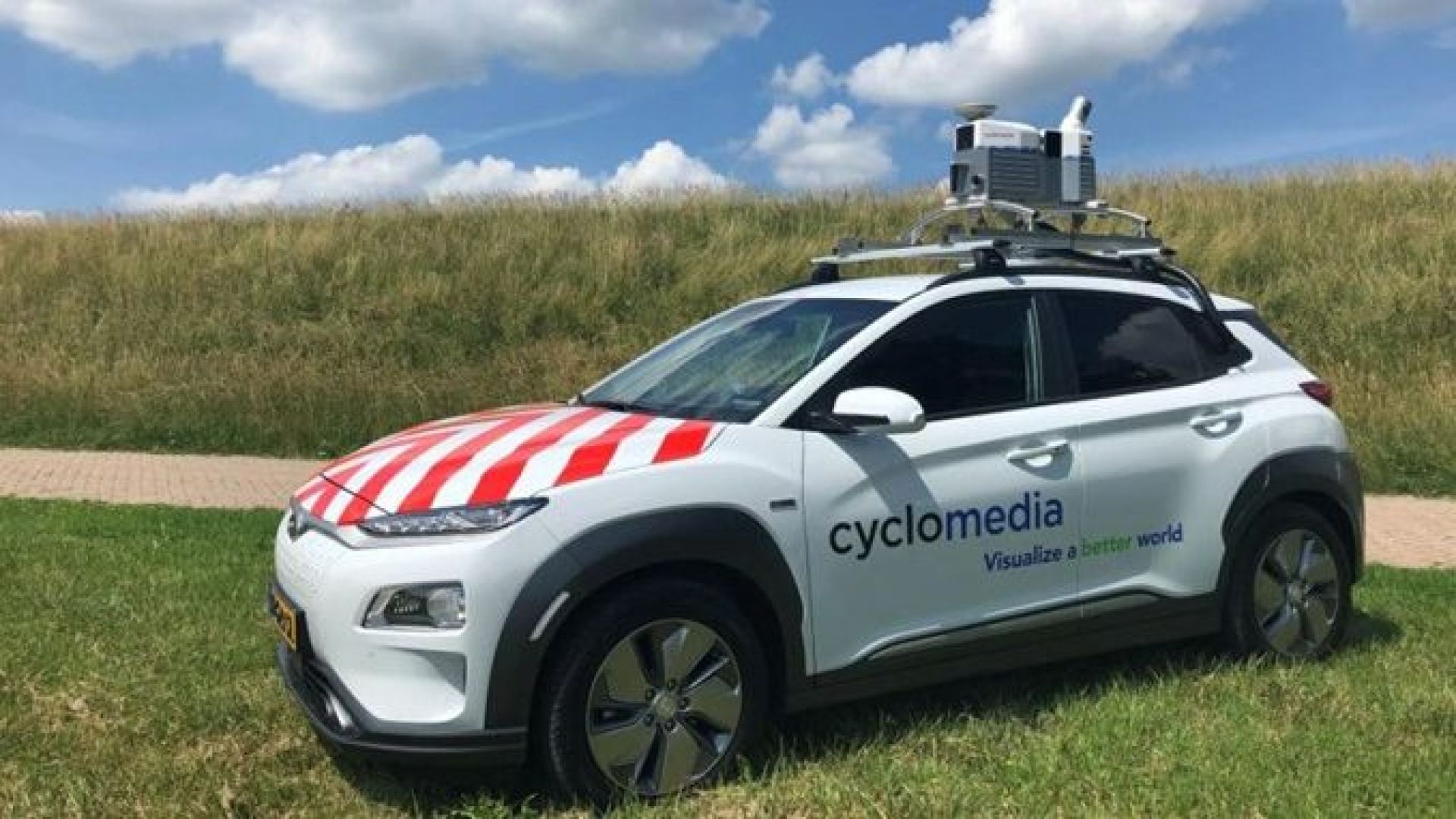 Cyclomedia maakt omgevingsfoto’s in Oost Gelre.