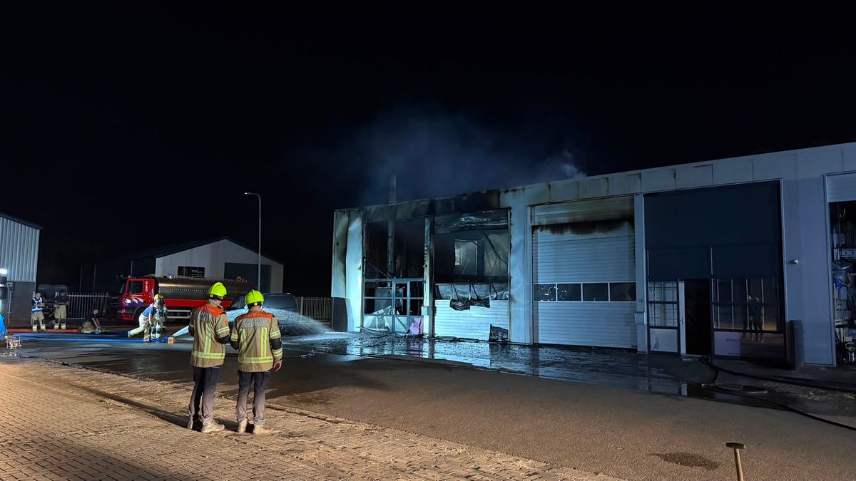 Grote brand op dierencrematorium in Koudekerke geblust