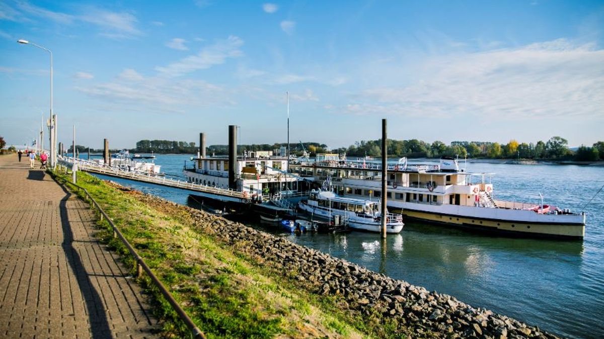 Rijn bij Lobith stond nog nooit zo laag - Omroep Gelderland