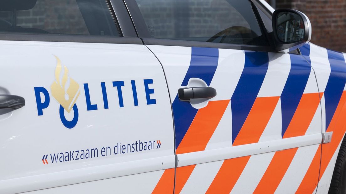 Een politieweagen