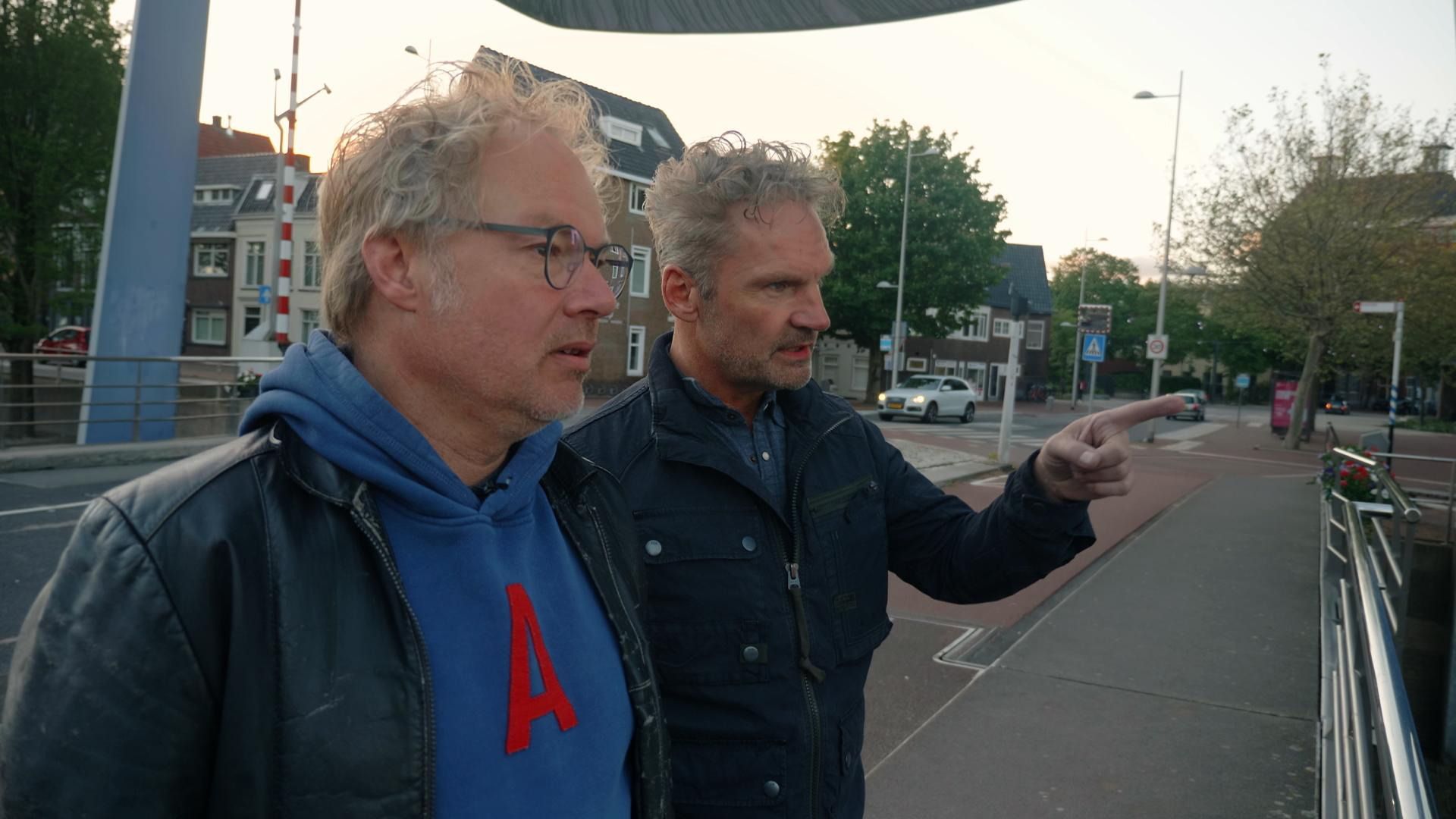 Marten Winters en Aad van Altena