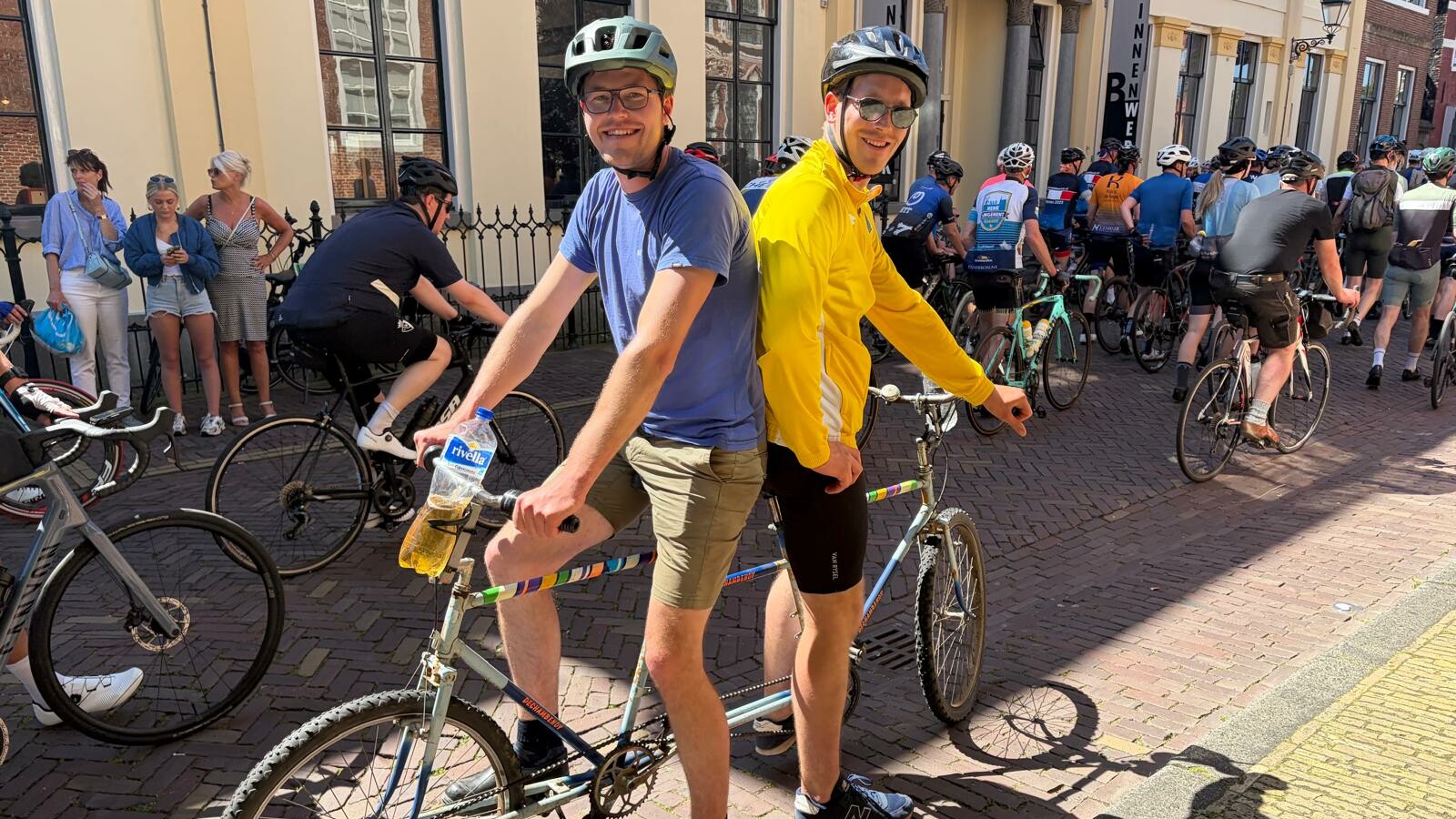Hoe kom je met deze fiets vooruit?