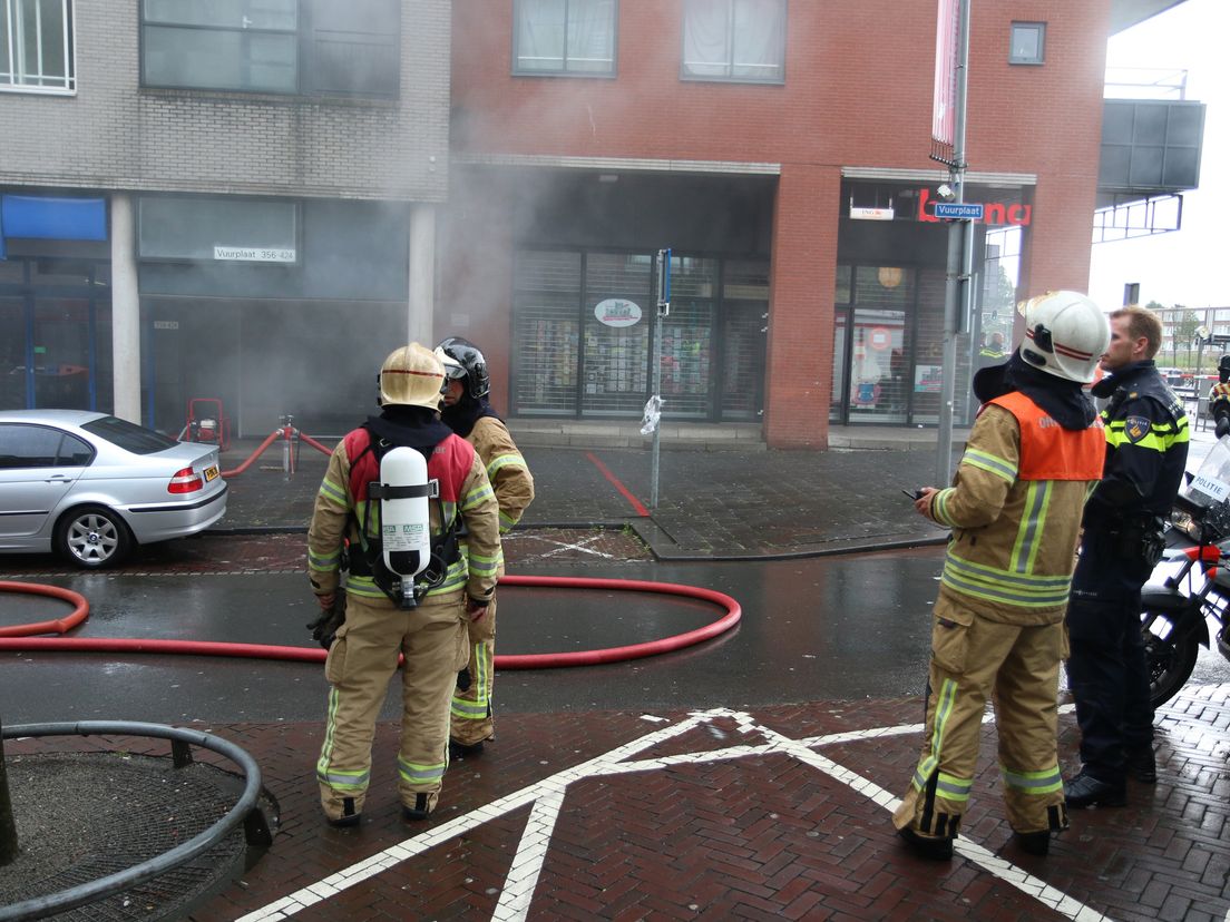 Brand in Kelderboxen Vuurplaat