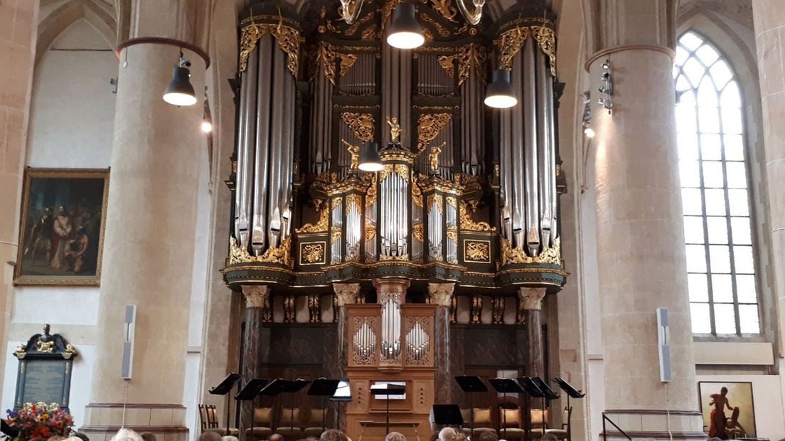 Het beroemde orgel van de Martinikerk