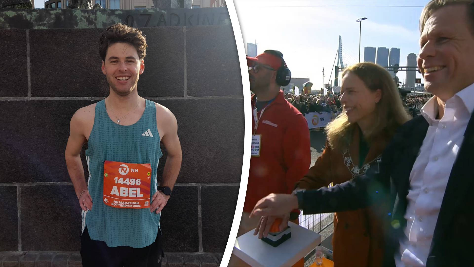 Liveblog Marathon: Dit is hoe toplopers drinken tijdens de marathon | De lopers zijn van start