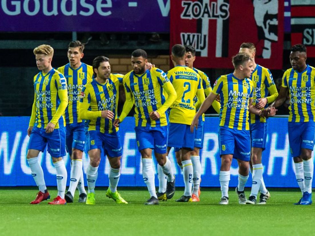Bij een zestiende plek voor Excelsior is RKC Waalwijk de (eerste) tegenstander in de play-offs. (VK Sportphoto - Yannick Verhoeven)