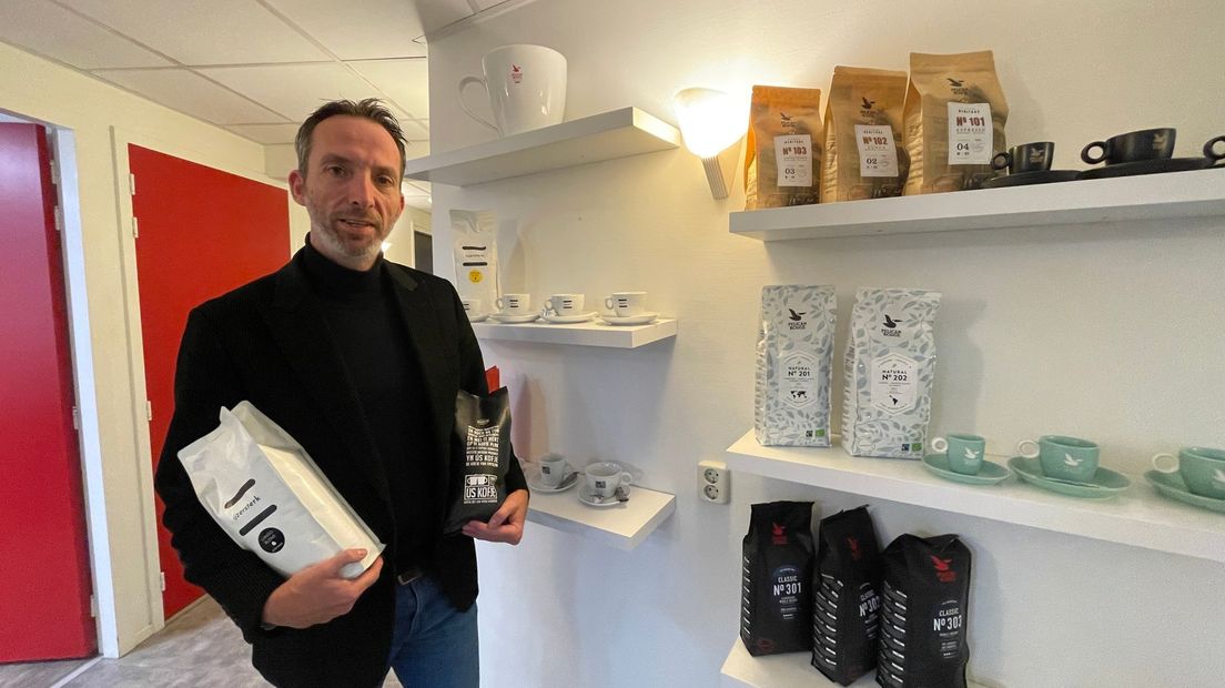 Koffie-expert Menno Brandsma