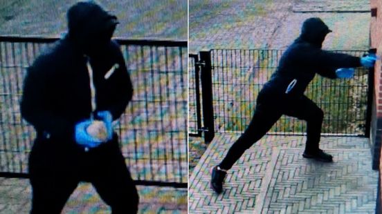 Foto: Rode zolen verraden mogelijk deze vliegensvlugge inbreker