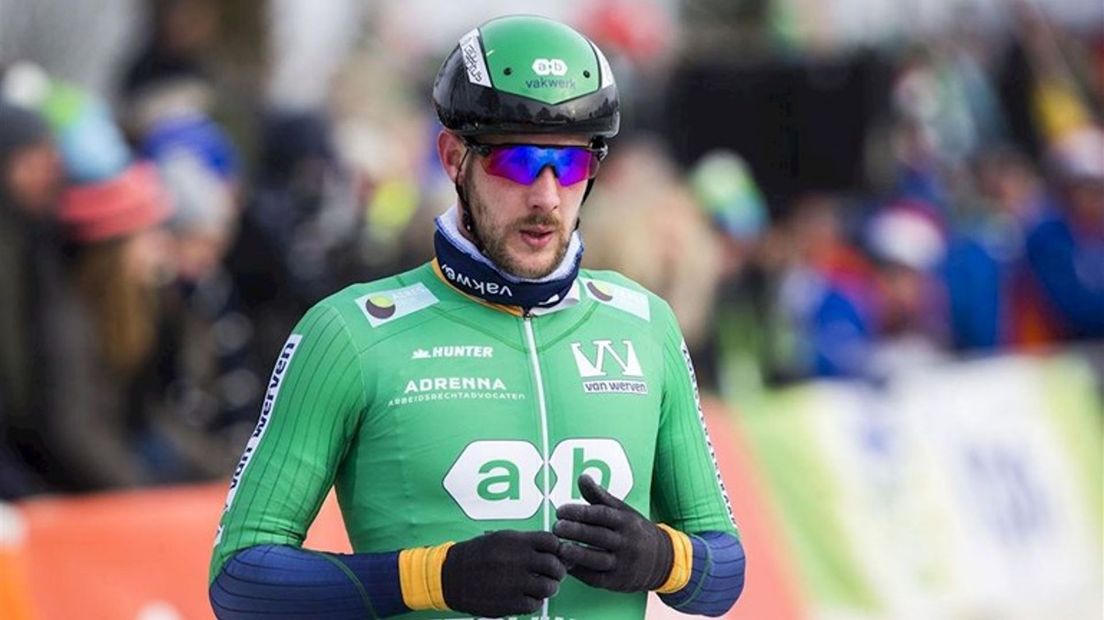 Gary Hekman uit Kampen, nationaal kampioen marathonschaatsen