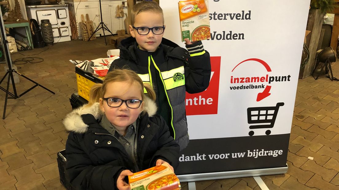 Vandaag is dag 3 van de voedselbankactie (Rechten: RTV Drenthe)