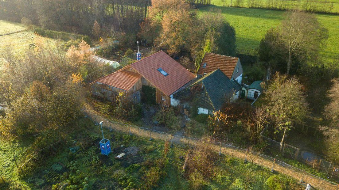 In deze boerderij in Ruinerwold woonde het gezin van Gerrit Jan van D. (Rechten: RTV Drenthe/Fred van Os)