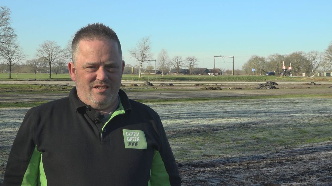 Rolph Markvoort, eigenaar van Dutch Greenroof in Holten