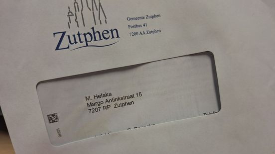 Inwoners verbaasd na verkeerde naam op brief van gemeente: 'Gaat regelrecht het oud papier in'