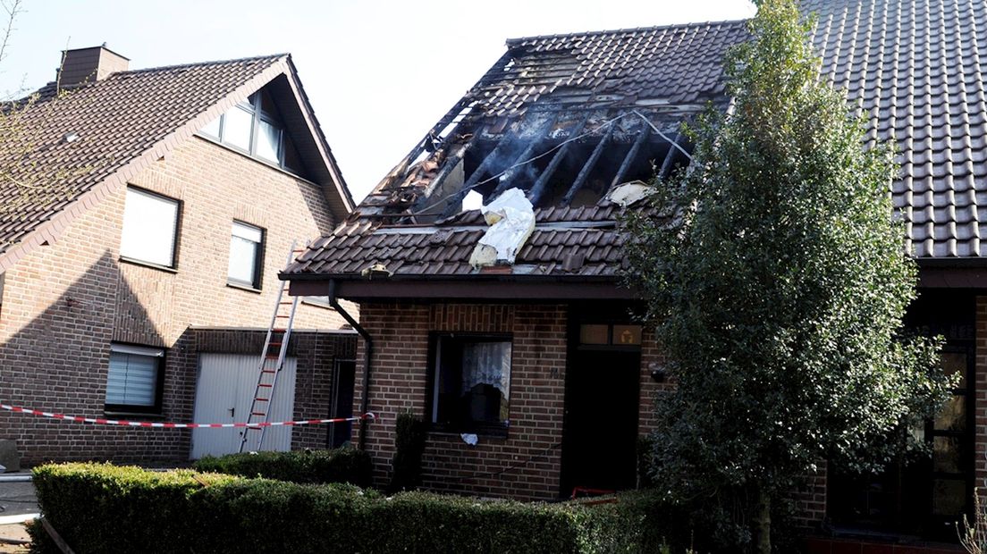 Gasexplosie in woning Wessum