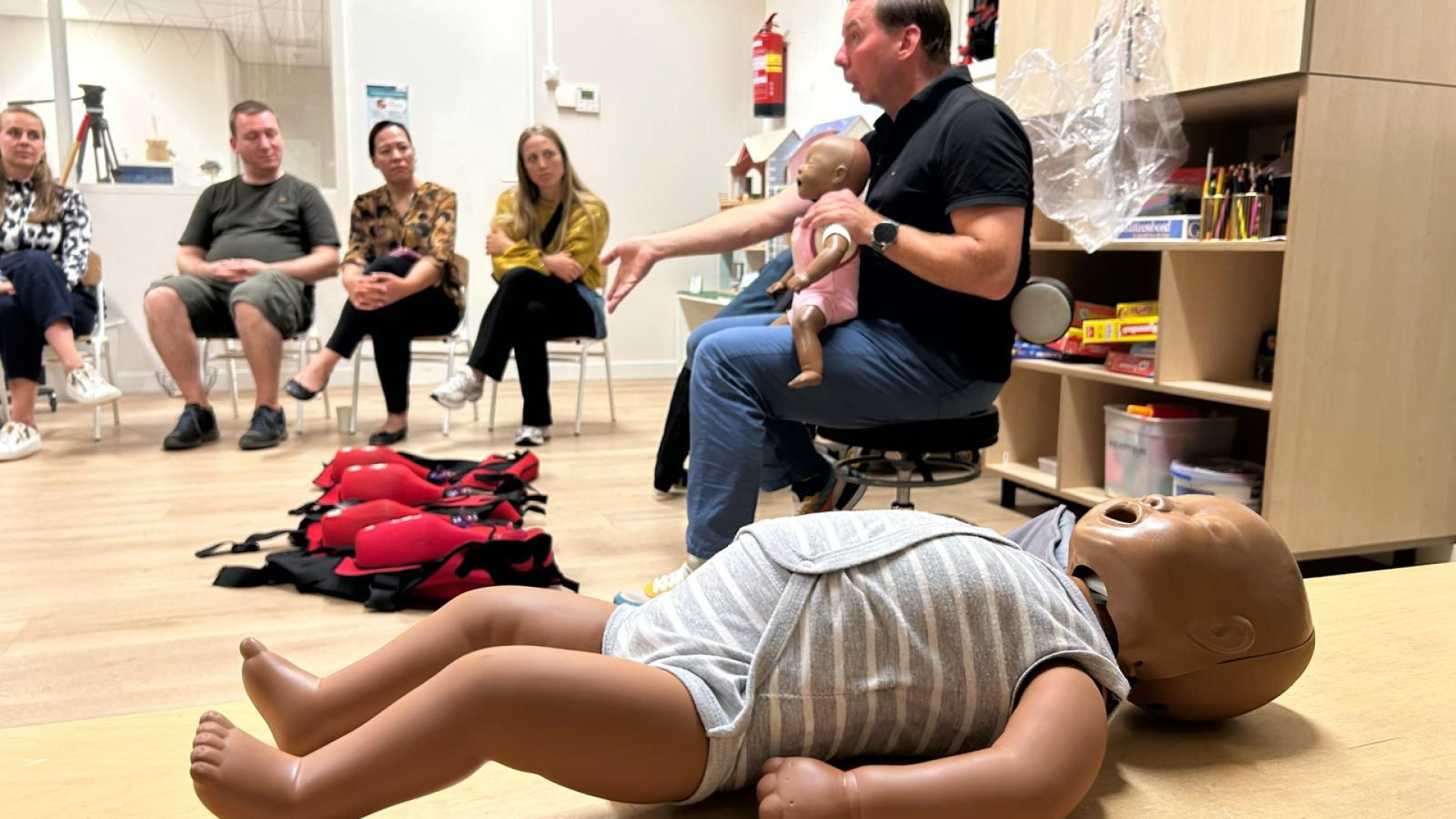 Kinderopvang geeft gratis workshop kinder-EHBO aan ouders