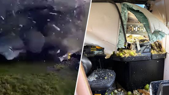Machinist deelt foto van ravage in stuurcabine na treinongeval: 'Houd vluchtdeur vrij'