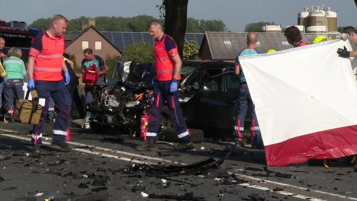 Zwaar ongeval op N280 bij Kelpen-Oler: weg afgesloten in beide richtingen